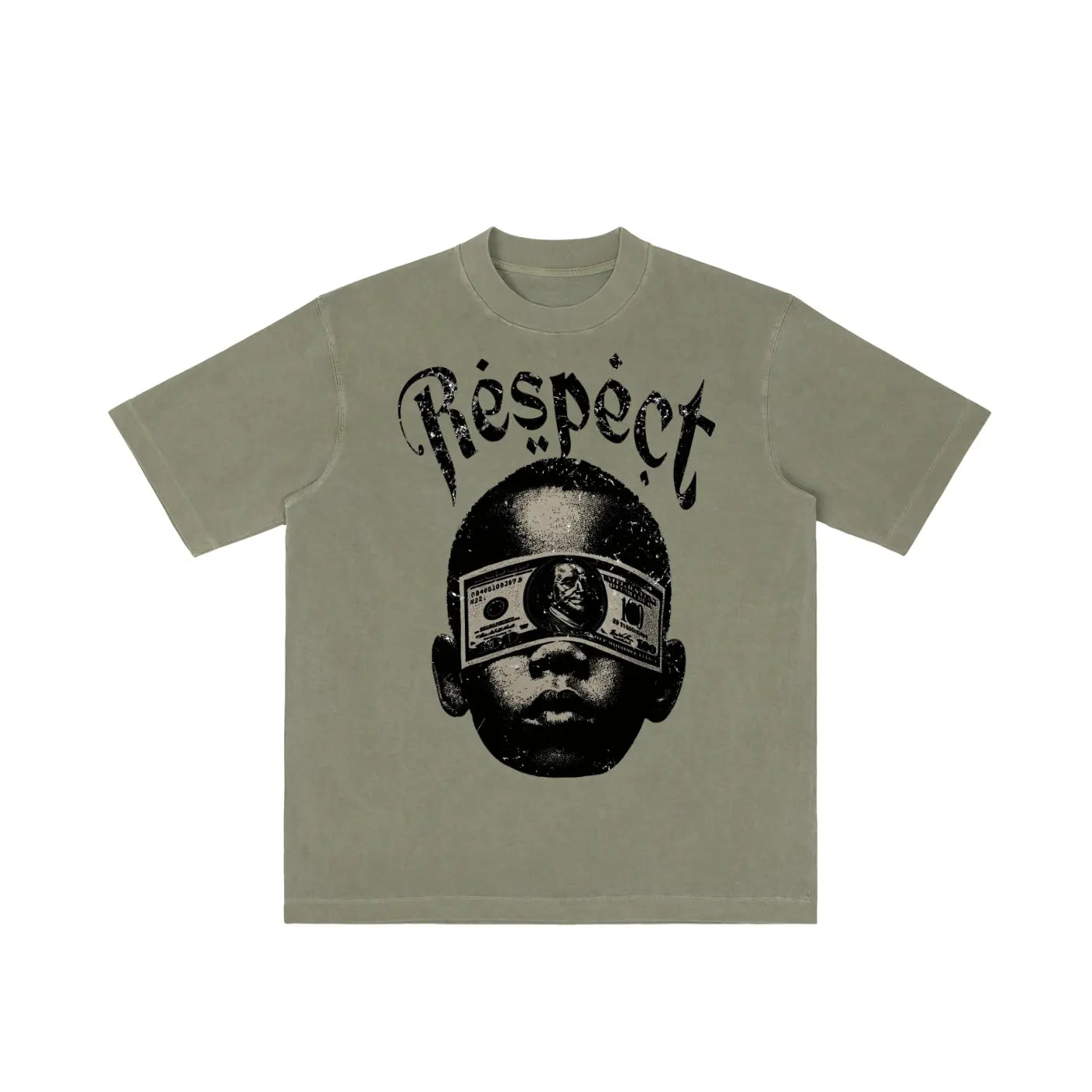 Respect The Game Vintage Wash Drop Shoulder T-shirt ODMPOD