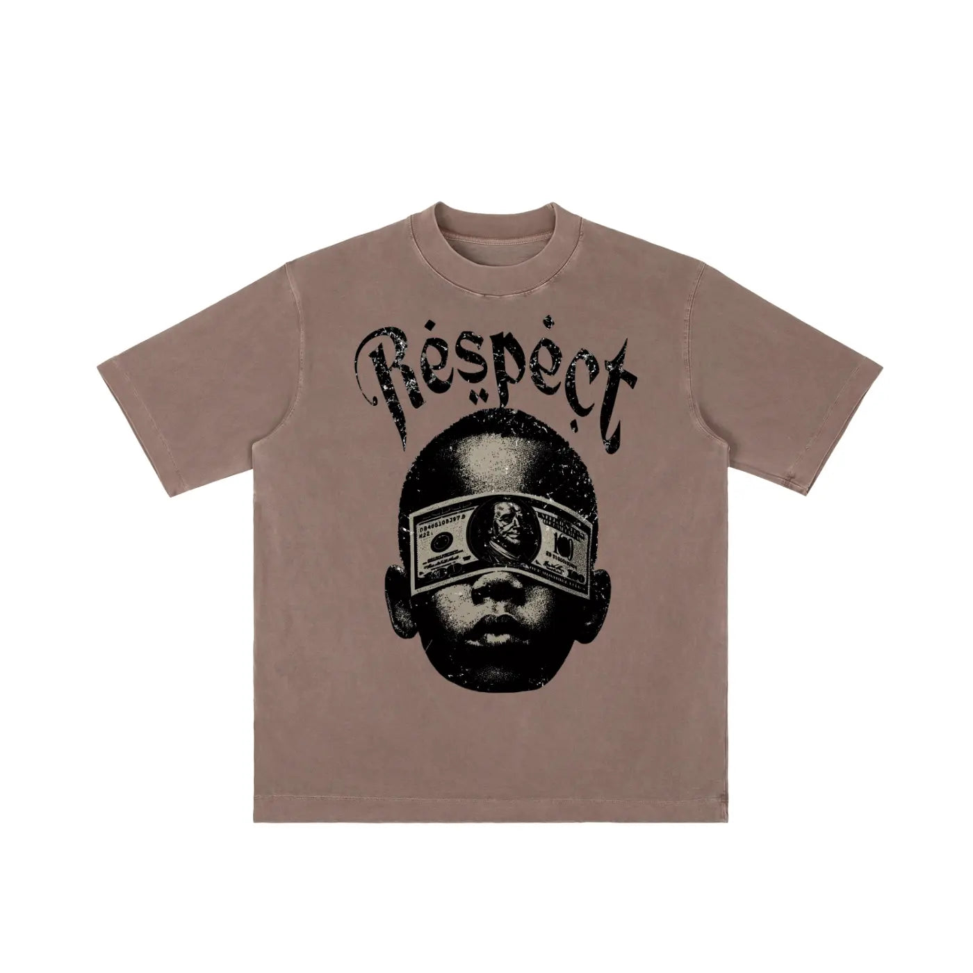 Respect The Game Vintage Wash Drop Shoulder T-shirt ODMPOD
