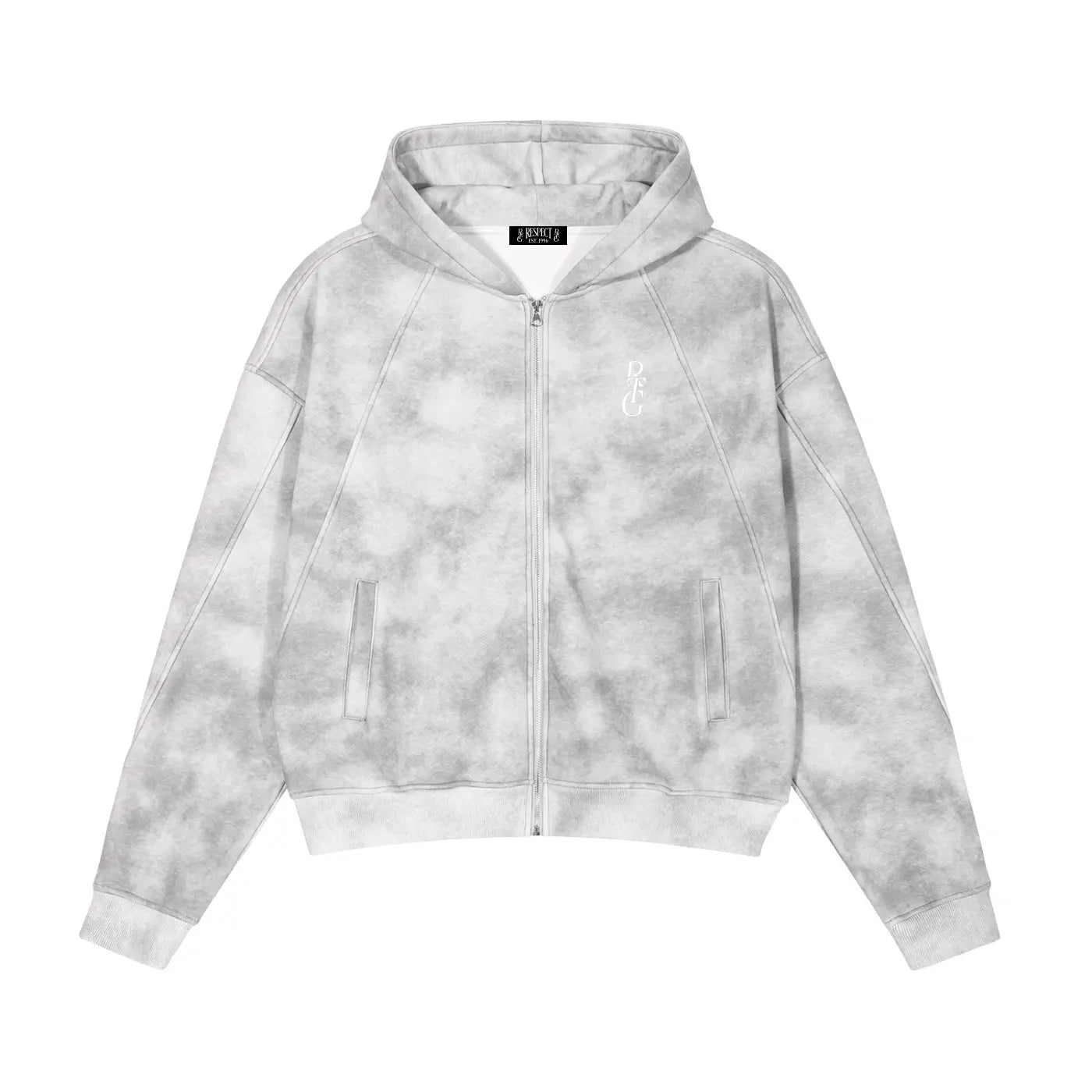 RESPECT Zip-Up Fleece Hoodie ODMPOD